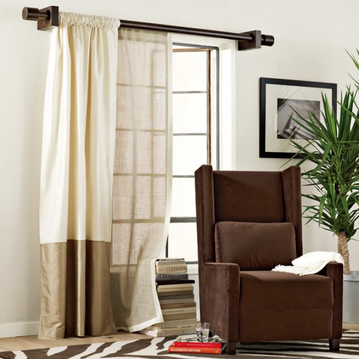 Interior Design With Full Length Curtains