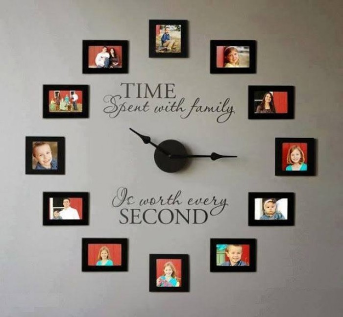 Creative Ideas To Decorate Your Blank Walls With Family Photos