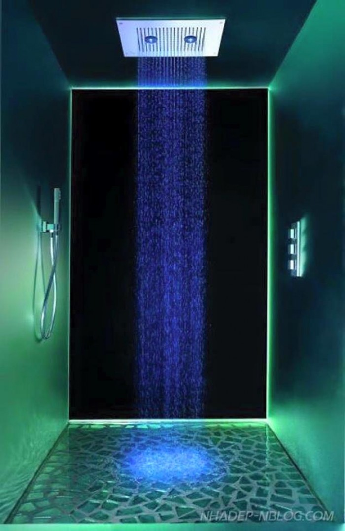 Awesome Rain Showers With LED Lights